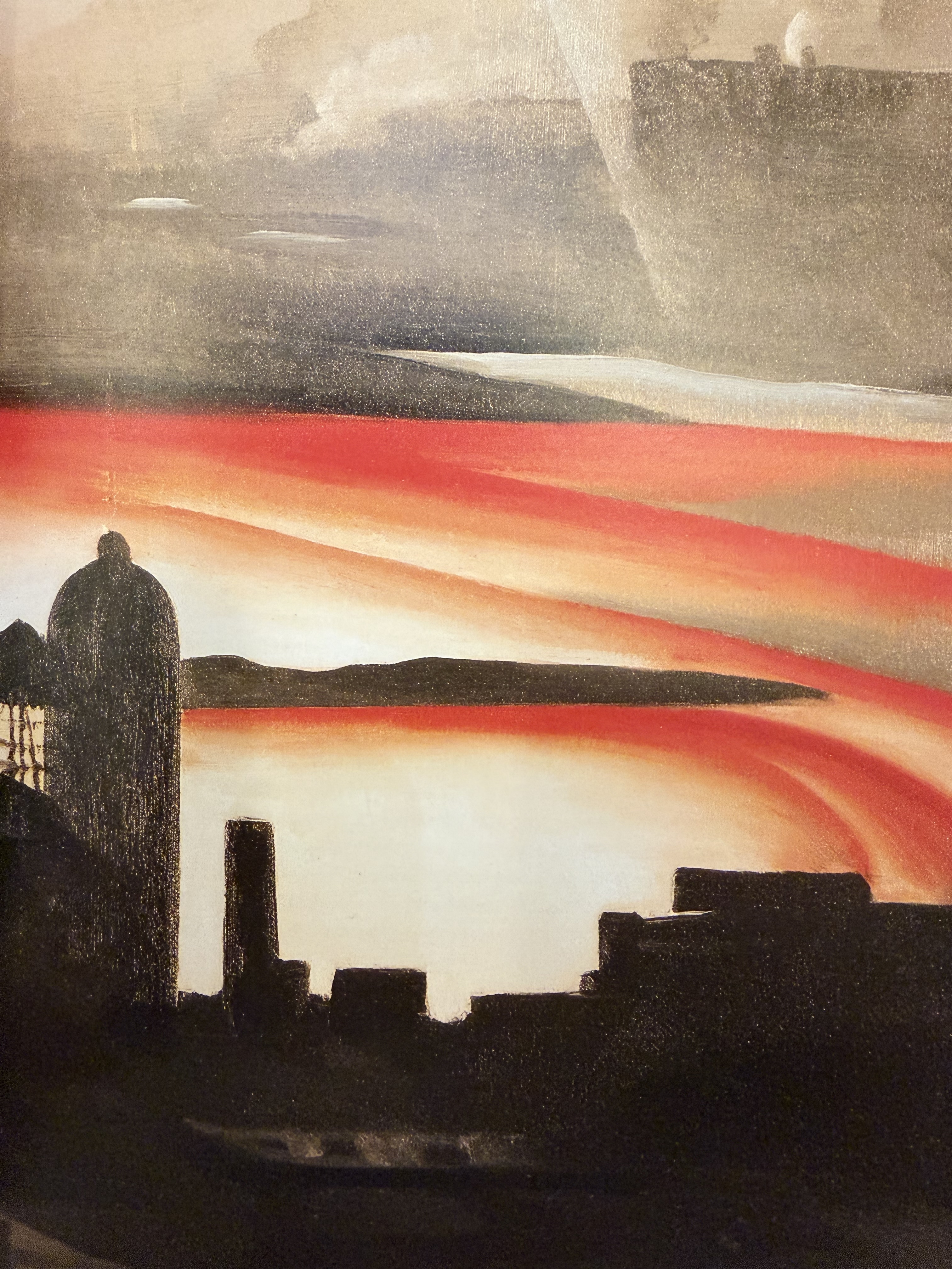 tramonto sull'hudson